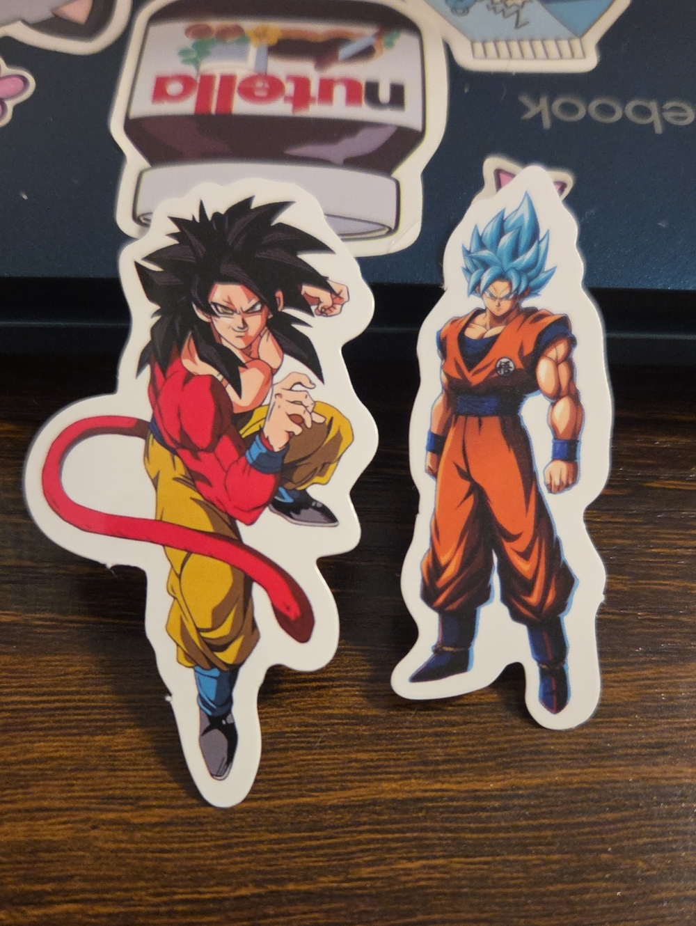 Dragon Ball Z Kids Sticker 2 Pack - Red, Yellow & Orange Characters